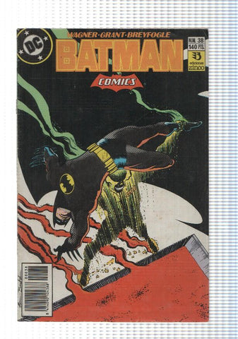 Zinco: Batman num 38 - Gente de noche parte tres: El foso ardiente. DC
