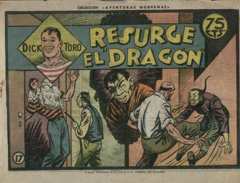 Original: Dick Toro numero 17: Resurge el dragon