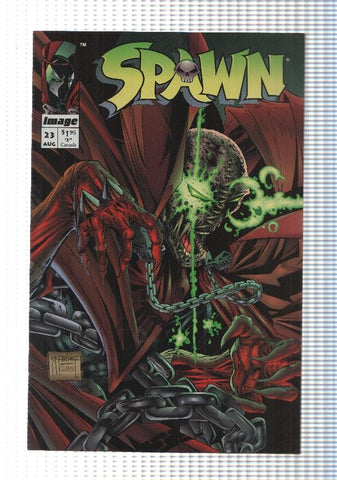 Image: Spawn num 23 - The Hunt part 3. Todd McFarlane