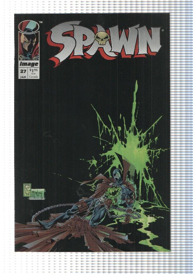 Image: Spawn num 27 - Cursed. Todd McFarlane