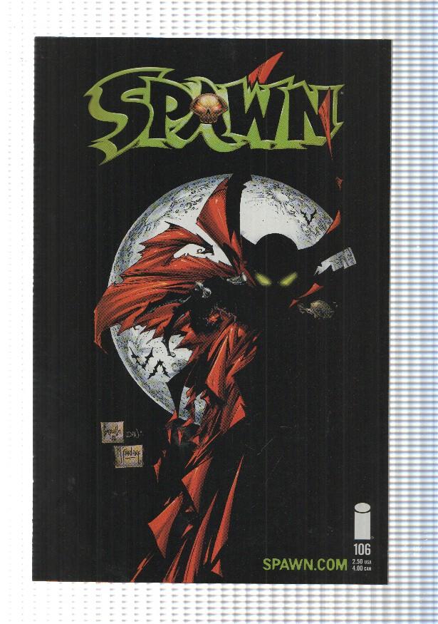 Image: Spawn num 106 - Retribution Overdrive part 2. Todd McFarlane Productions