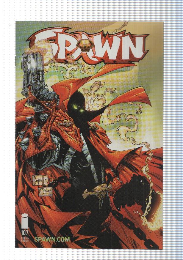 Image: Spawn num 107 - The Kingdom part I. Todd McFarlane Productions