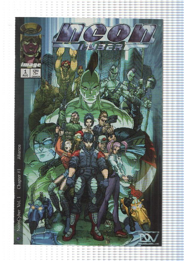 Image: Neon Cyber num 1, vol. 1 - Alliance