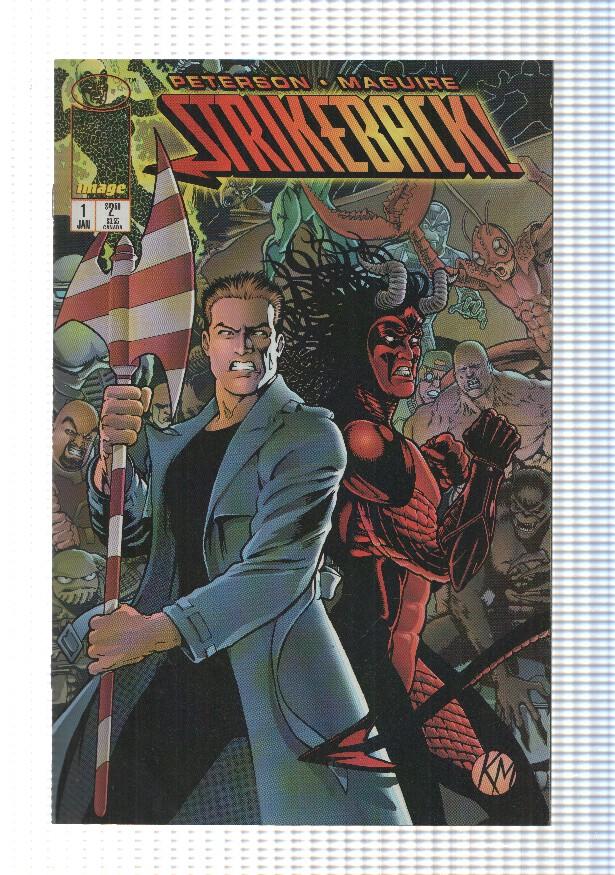Malibu: Strikeback num 1, Jan 1996. WildStorms