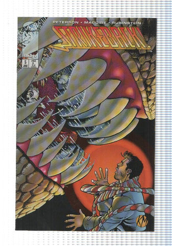 Malibu: Strikeback num 5, June 1996. WildStorms