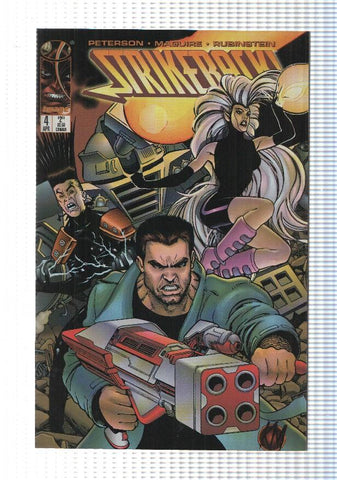 Malibu: Strikeback num 4, April 1996. WildStorms