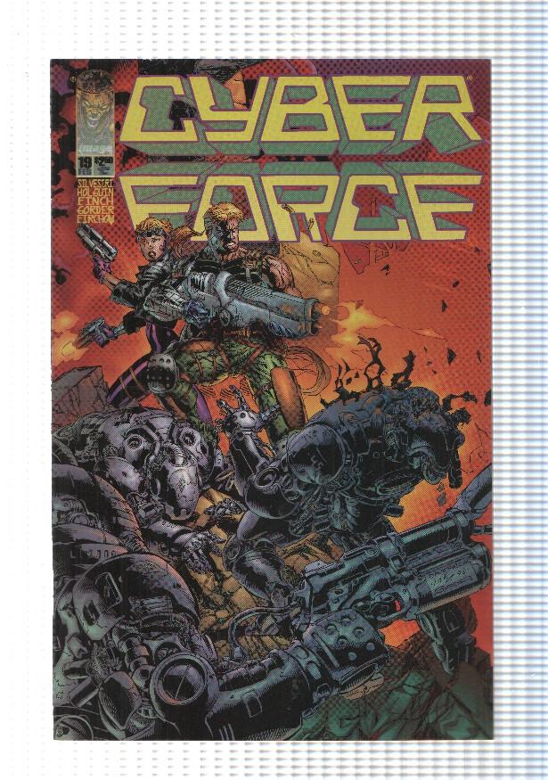 Image: Cyberforce num 19 vol. 2 - created by Marc Silvestri