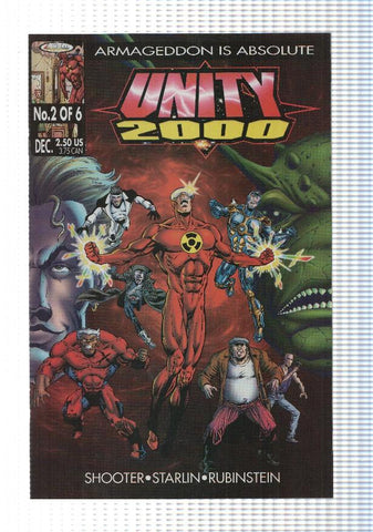 Acclaim: Unity 2000 vol. 1 num 2 of 6 - Death Warrant. Armageddon is absolute