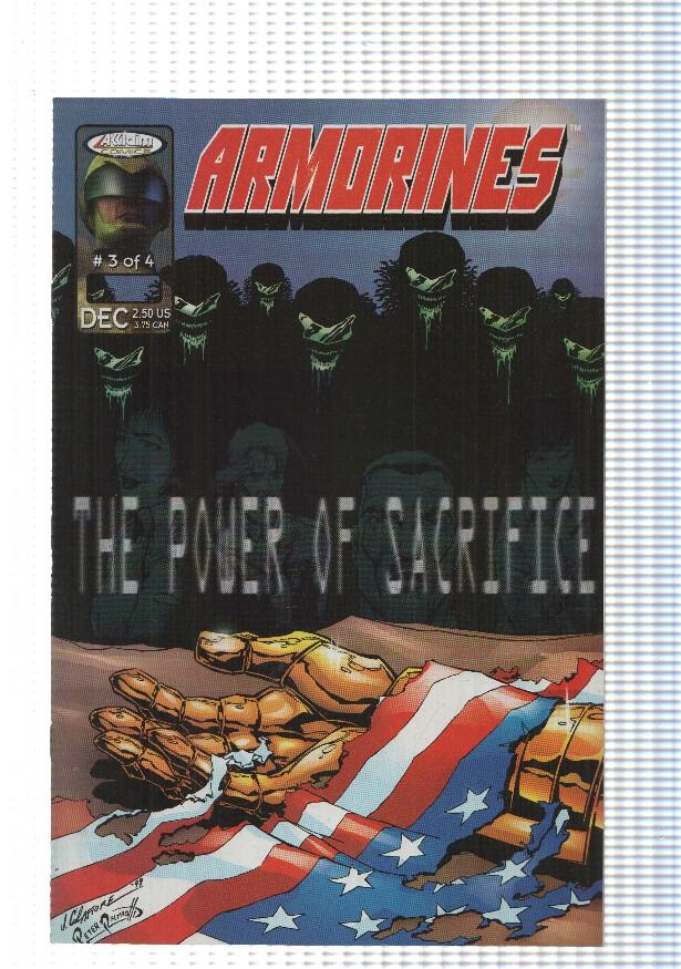 Acclaim: Armorines vol. 2 num 3 of 4 - Return to sender. The Power of sacrifice