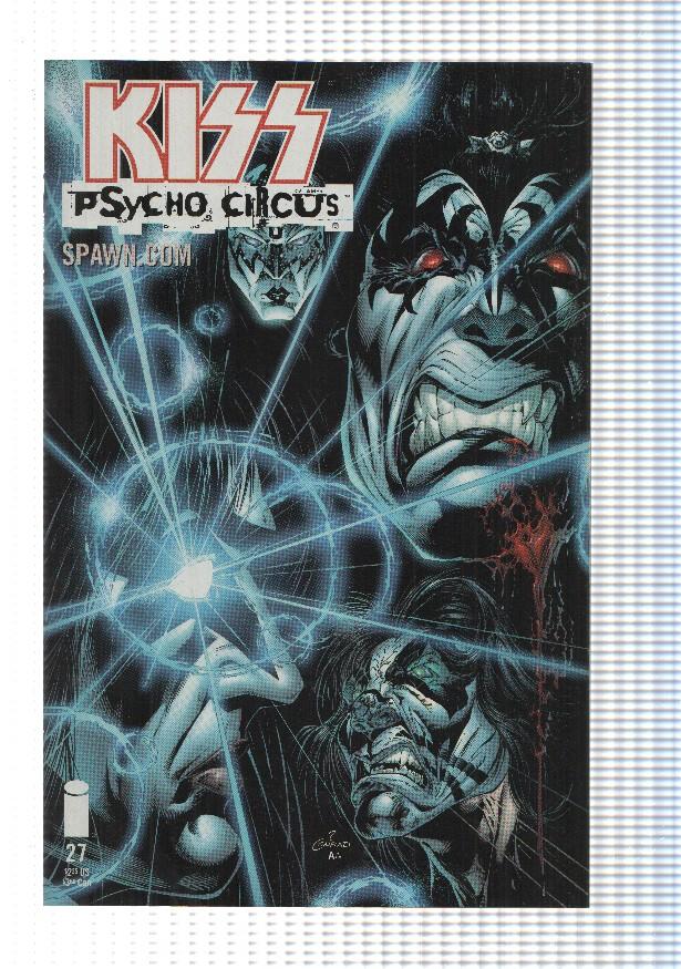 Image: Kiss Psycho Circus num 27 - The Nightengales song. Todd McFarlane Productions