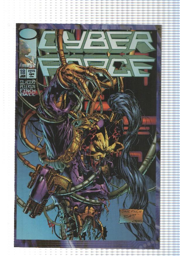 Image: Cyberforce vol. 2, num 18. Top Cow Productions, Ballistic Studios