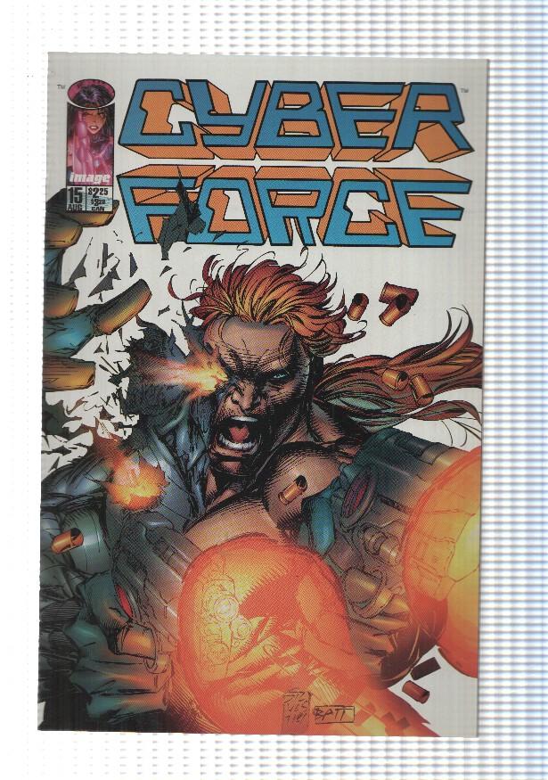 Image: Cyberforce vol. 2, num 15. Top Cow Productions, Ballistic Studios