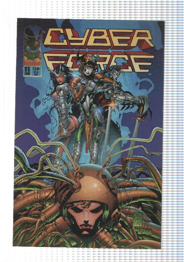 Image: Cyberforce vol. 2, num 11. Top Cow Productions, Ballistic Studios