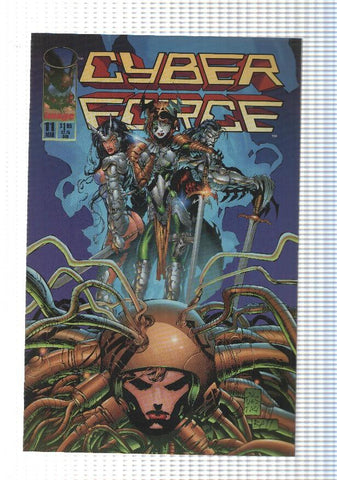 Image: Cyberforce vol. 2, num 11. Top Cow Productions, Ballistic Studios