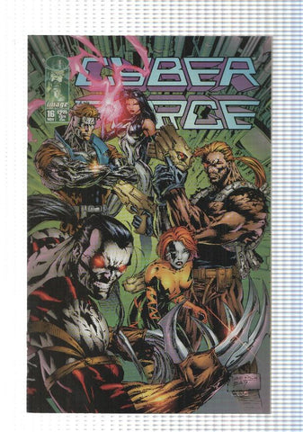 Image: Cyberforce vol. 2, num 16. Top Cow Productions, Ballistic Studios