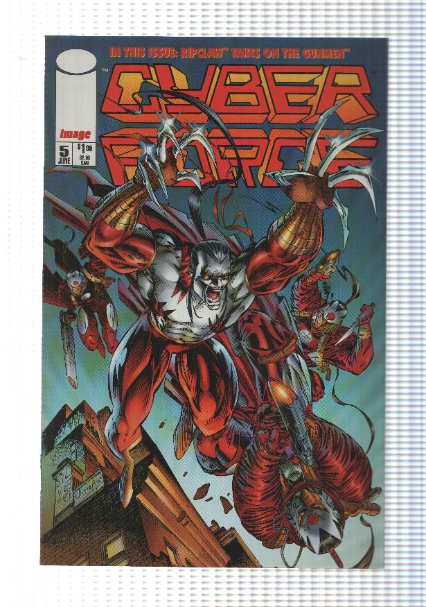 Image: Cyberforce vol. 2, num 5 - Assault with a deadly woman. Top Cow Productions, Ballistic Studios