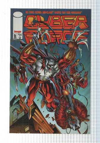Image: Cyberforce vol. 2, num 5 - Assault with a deadly woman. Top Cow Productions, Ballistic Studios