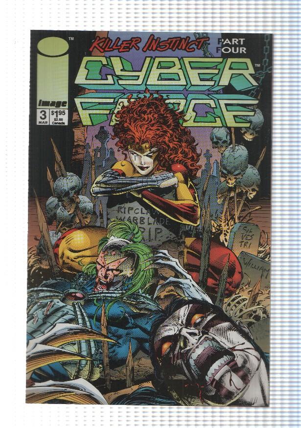 Image: Cyberforce vol. 2, num 3 - Killer Instinc part four. Killer instinct crossover