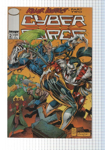 Image: Cyberforce vol. 2, num 2 - Killer Instinc part two. Killer instinct crossover