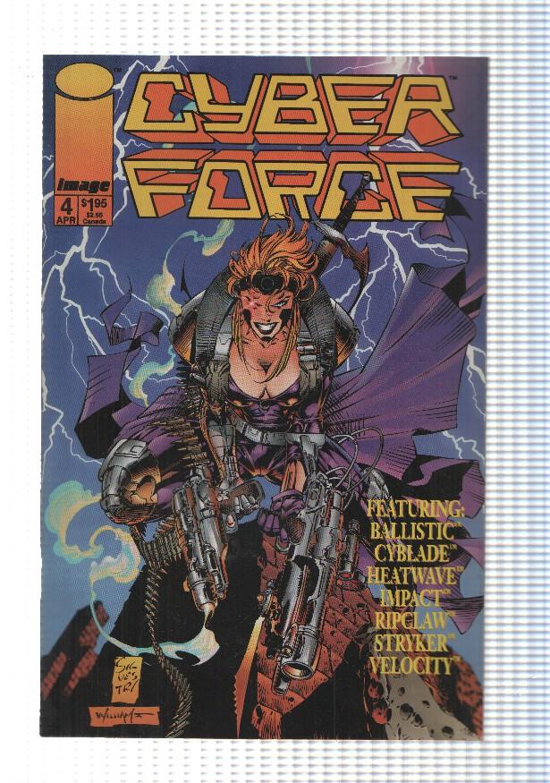 Image: Cyberforce vol. 2, num 4 - Assault with a deadly woman. Top Cow Productions, Ballistic Studios
