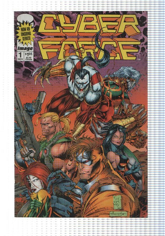 Image: Cyberforce vol. 2, num 1 created by Marc Silvestri