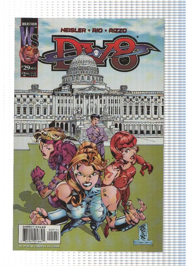 WildStorm: DV8 num 29 - An Affront of Liberty. Heisler, Rio, Rizzo