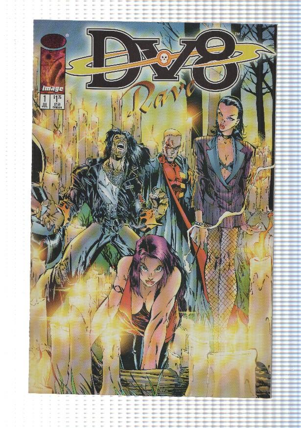 Image: DV8 Rave num 1. WildStorm. Entrevistas con diferentes integrantes del comic DV8