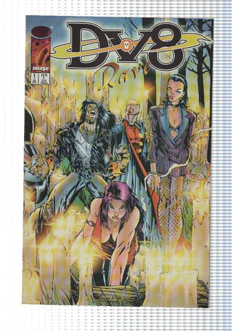 Image: DV8 Rave num 1. WildStorm. Entrevistas con diferentes integrantes del comic DV8