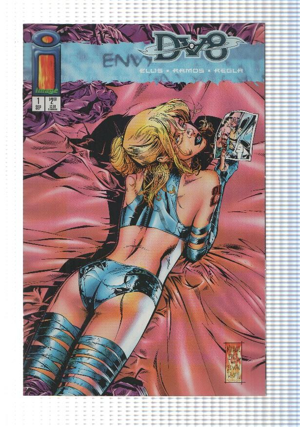 Image: cover: Michael Lopez, DV8  num 1 - Lust fo Life. Ellis, Ramos, Regla. Wildstorm