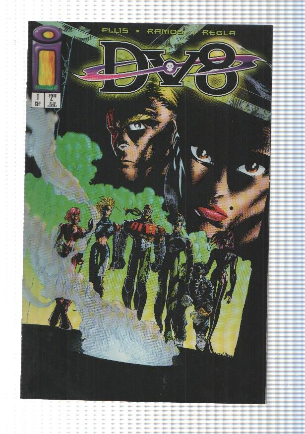 Image: cover: Ramos, DV8 num 1 - Lust fo Life. Ellis, Ramos, Regla. Wildstorm