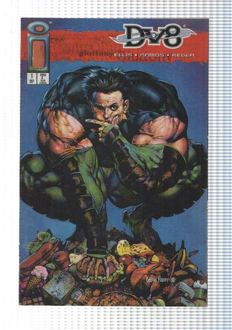 Image: cover: Glenn Fabry, DV8 num 1 - Lust fo Life. Ellis, Ramos, Regla. Wildstorm