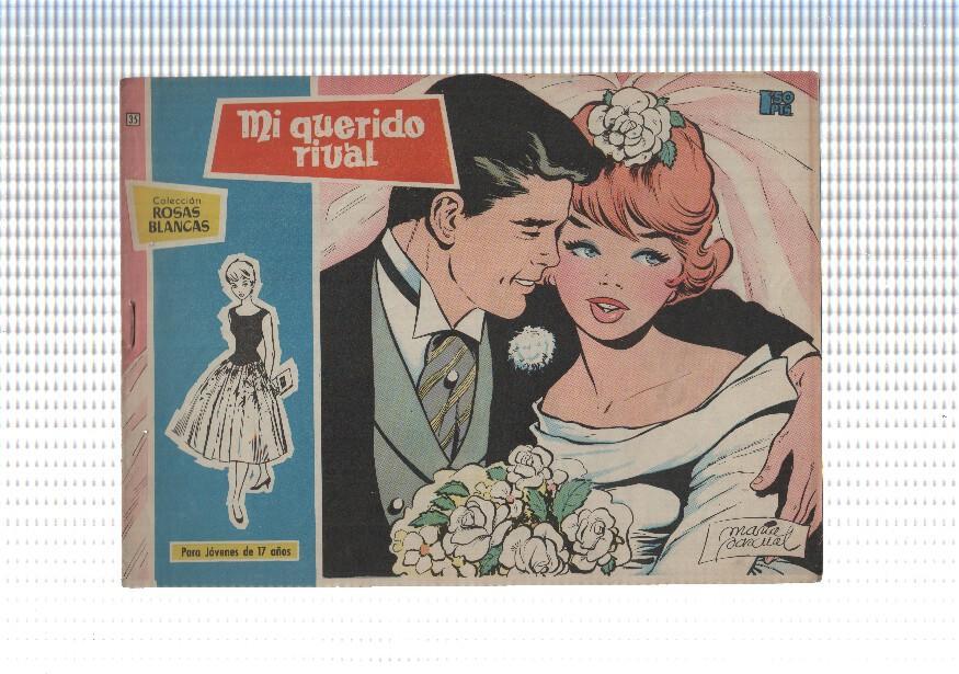 Rosas Blancas numero 035: Mi querido rival (numerado 2 en trasera)