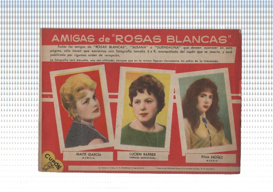 Rosas Blancas numero 127: Si tu no volvieras