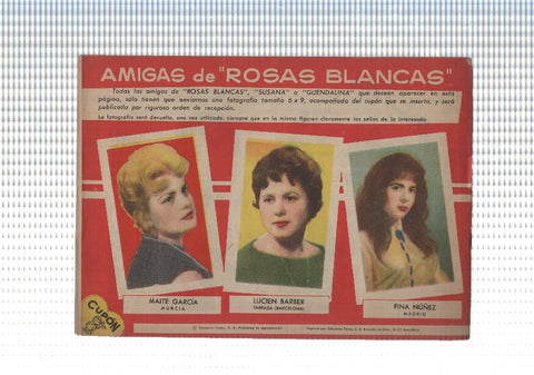 Rosas Blancas numero 127: Si tu no volvieras