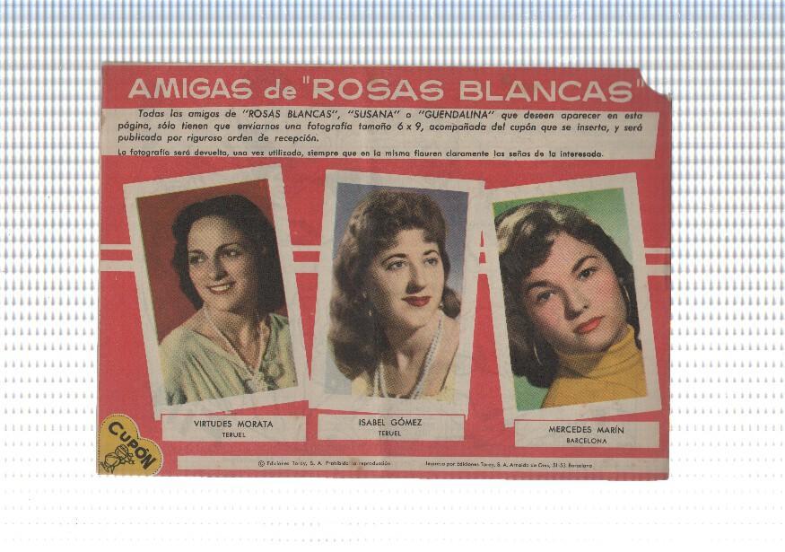 Rosas Blancas numero 075: Ensueños (numerada 2 en trasera)