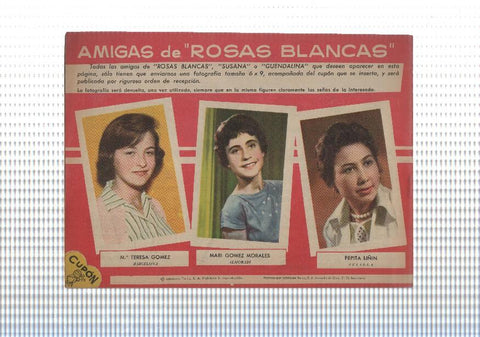 Rosas Blancas numero 060: entre el si y el no