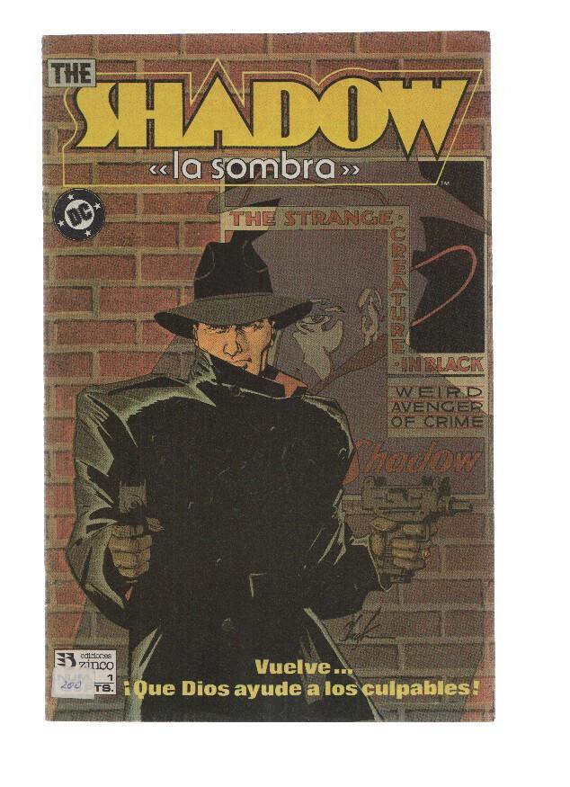 The Shadow (la sombra) numero 01: Sangre y Justicia - Howard Chaykin (Zinco 1987)