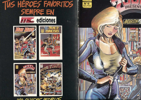 MC Ediciones: 2000 AD numero 12: Judge Anderson (procede de retapado)