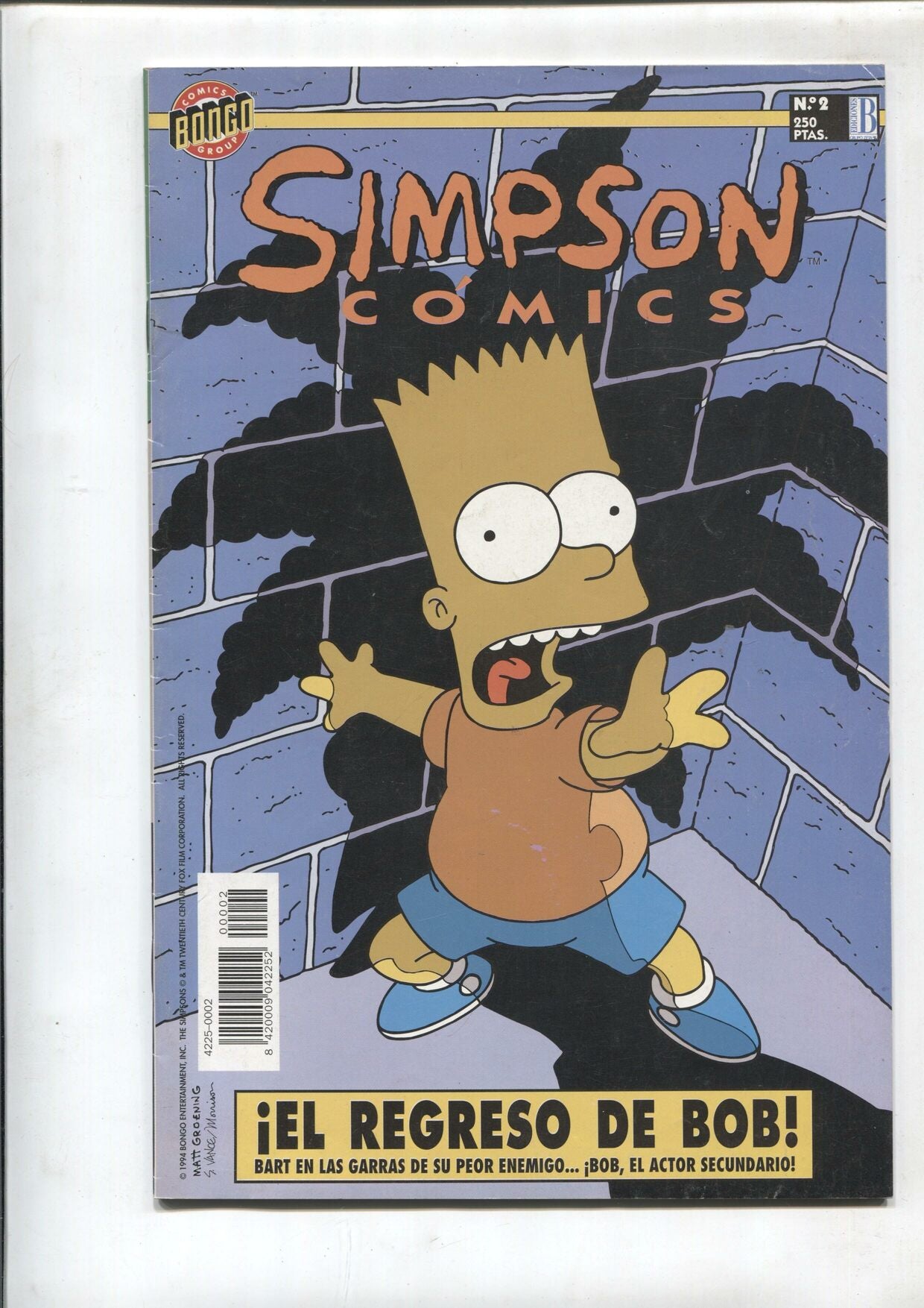 Simpson comics numero 02: El regreso de Bob