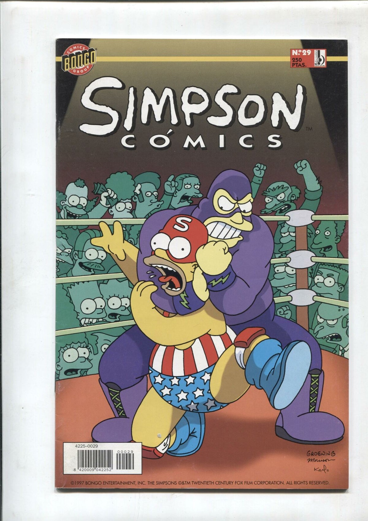 Simpson comics numero 29: Dispuestos a meter la pata