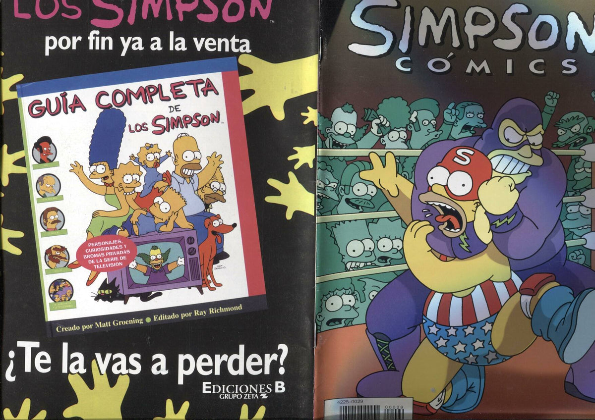Ediciones B: Simpson comics numero 29: Dispuestos a meter la pata