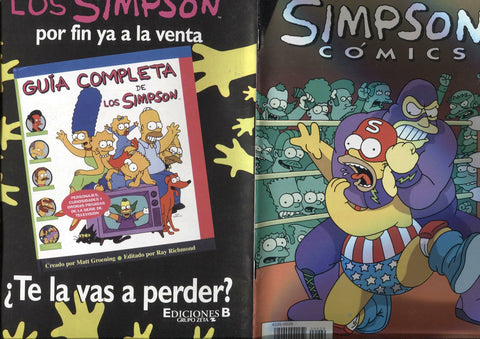 Ediciones B: Simpson comics numero 29: Dispuestos a meter la pata