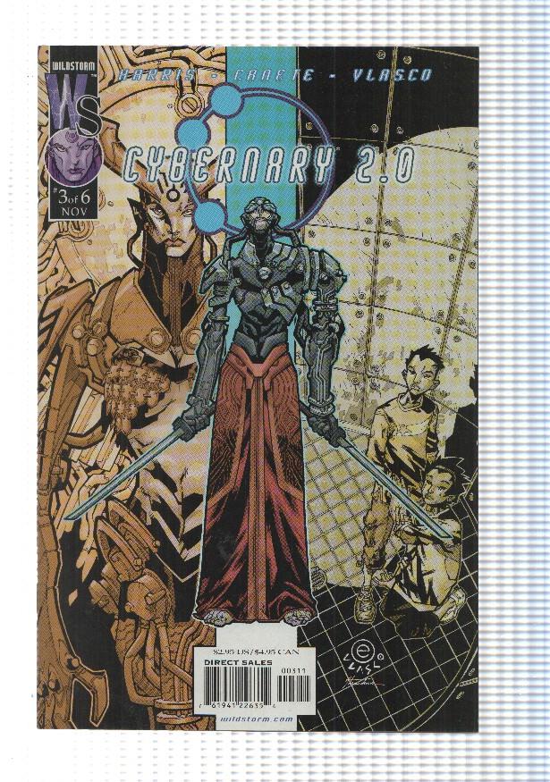 WildStorm: Cibernary 2.0 num 3 of 6 - Machine Head. Harris, Canete, Vlasco