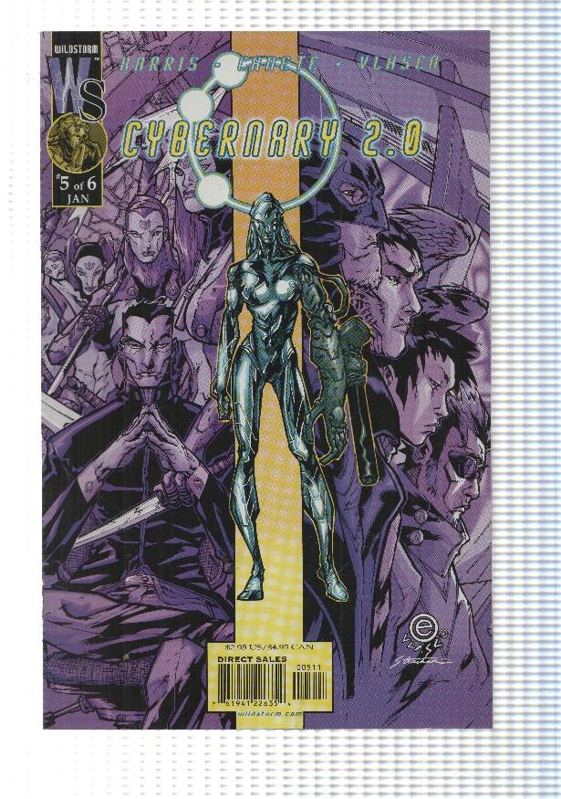 WildStorm: Cibernary 2.0 num 5 of 6 - Of machine and man. Harris, Canete, Vlasco