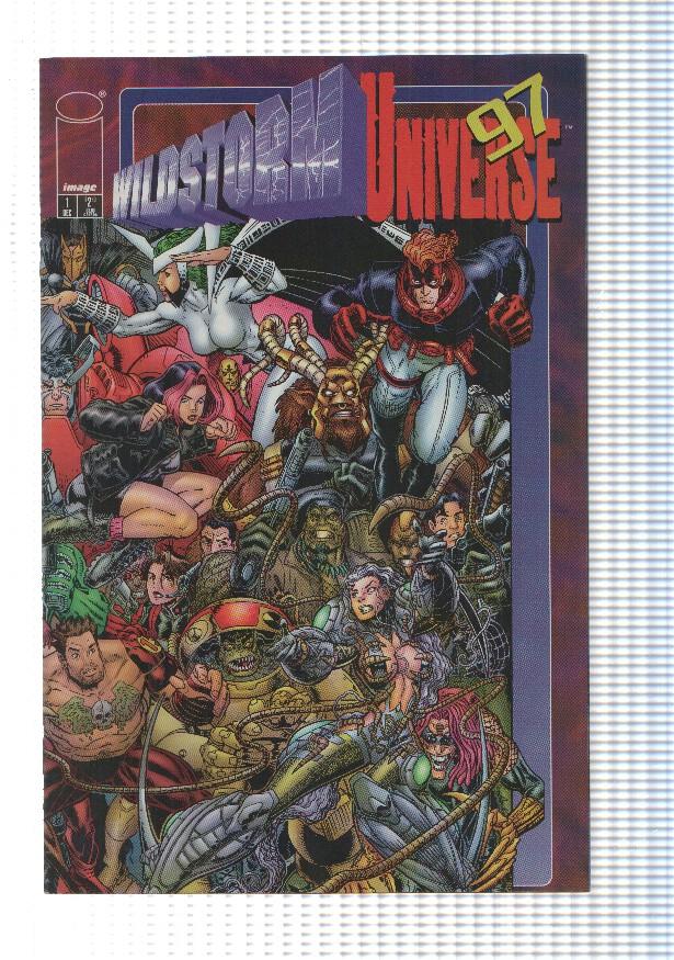 Image: WildStorm Universe 97 num 1. Hawksmoor, Redbird, Copycat, Battalion