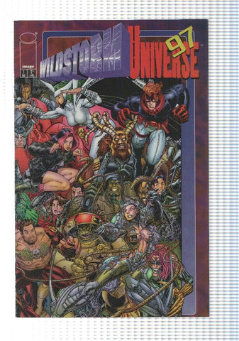 Image: WildStorm Universe 97 num 1. Hawksmoor, Redbird, Copycat, Battalion