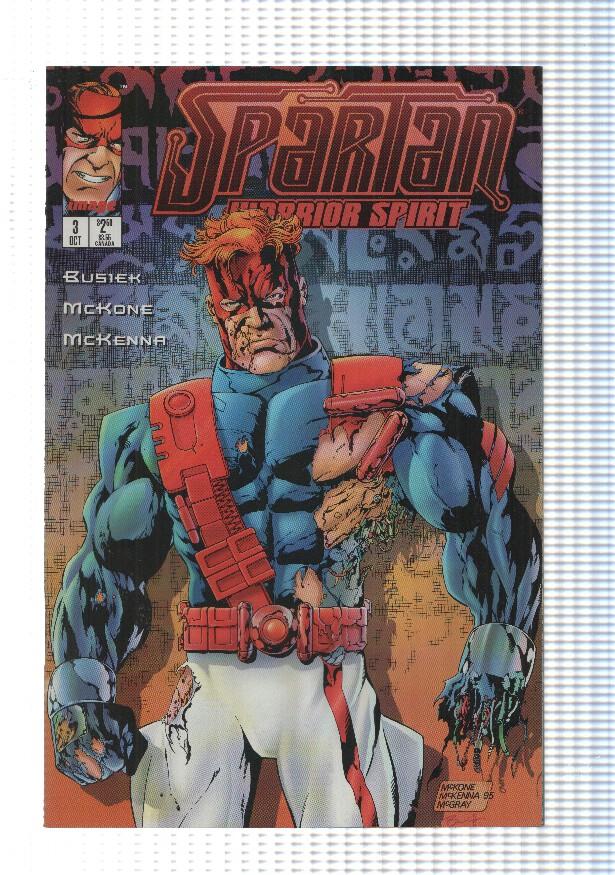 Image: Spartan Warrior Spirit num 3. Busiek, McKone, McKenna. WildStorm Productions