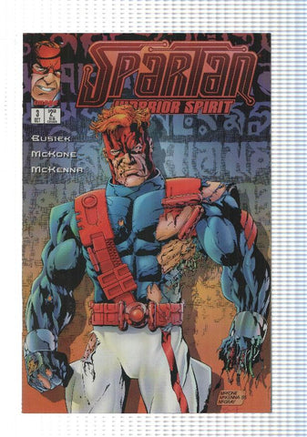 Image: Spartan Warrior Spirit num 3. Busiek, McKone, McKenna. WildStorm Productions