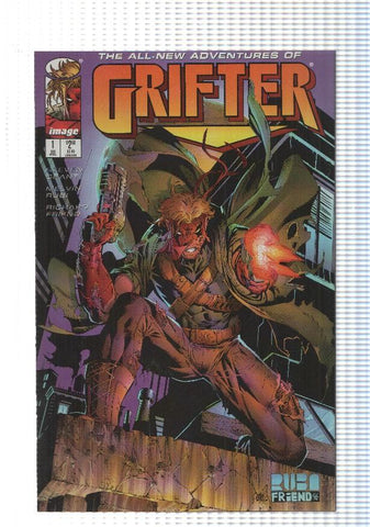 Image: Grifter num 1. The All New Adventures. Steve Grant. WildStorm Productions