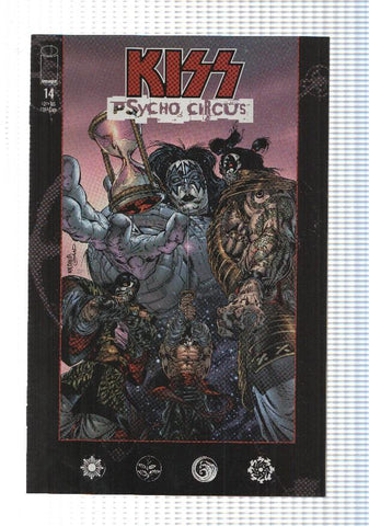 Image: Kiss Psycho Circus num 14 - Year of the Fox part I. Todd McFarlane Productions